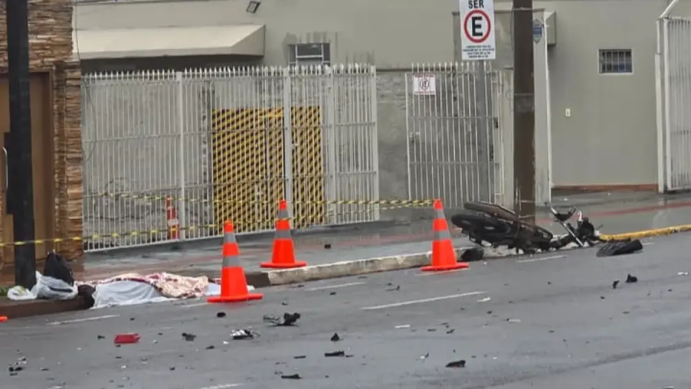 Motociclista morre em acidente na Maracaju