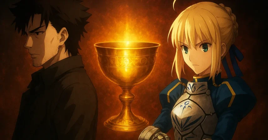Fate Zero Ufotable Kiritsugu Saber Graal guerra magos