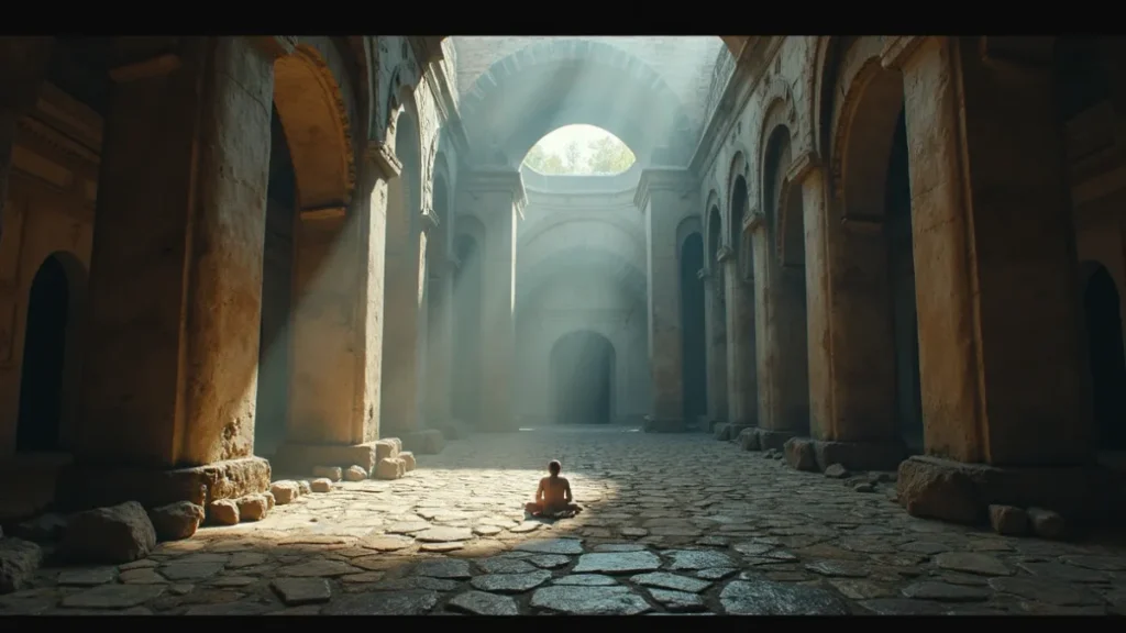 Como os cenários de filmes medievais são construídos hoje