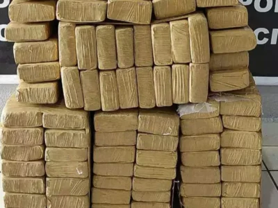 Jovem preso com 394 kg de maconha na MS-164
