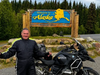 Celinho recusa trocar moto e segue viagem no Canadá